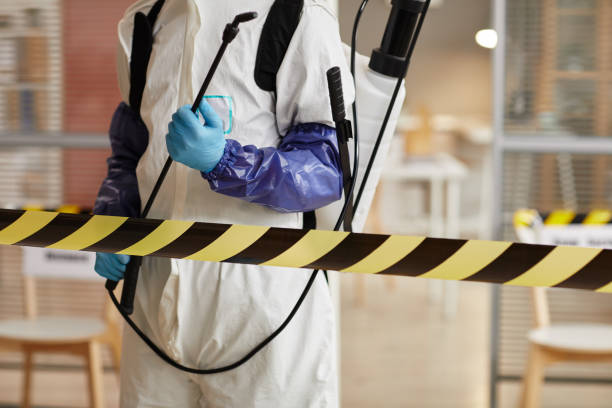 Professional Infectious Disease Decontamination technician working in White Marsh, MD